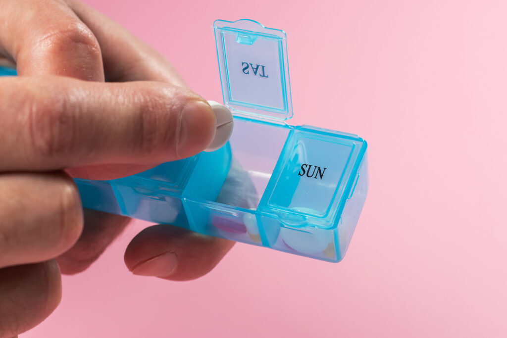 pill organizer | manage ADHD without medication | adhd therapist in new york, ny | adhd therapy in nyc | 10003 | 10011 | 10012 A close up of a pill organizer. Learn how to manage ADHD without medication by contacting an ADHD therapist in New York, NY today. Learn more about ADHD therapy in NYC and the support it can offer to help manage ADHD without medication today.